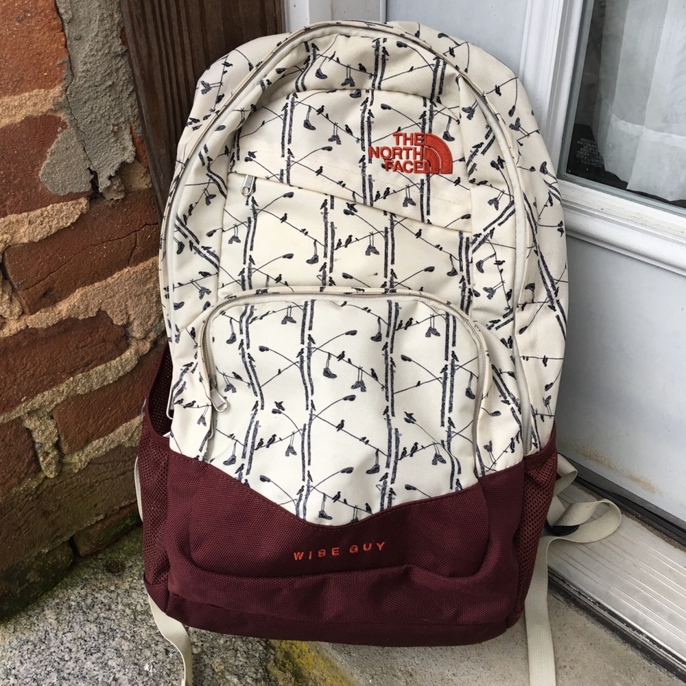 North Face “wise guy” bookbag